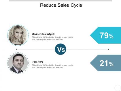 Reduce sales cycle ppt powerpoint presentation ideas slide portrait cpb
