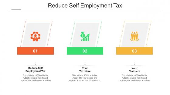 Reduce self employment tax ppt powerpoint presentation show picture cpb