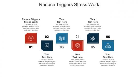 Reduce triggers stress work ppt powerpoint presentation professional format cpb