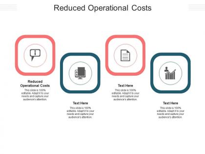 Reduced operational costs ppt powerpoint presentation portfolio slides cpb