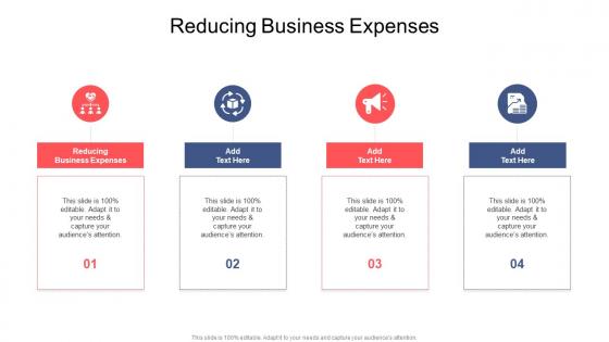 Reducing Business Expenses In Powerpoint And Google Slides Cpb