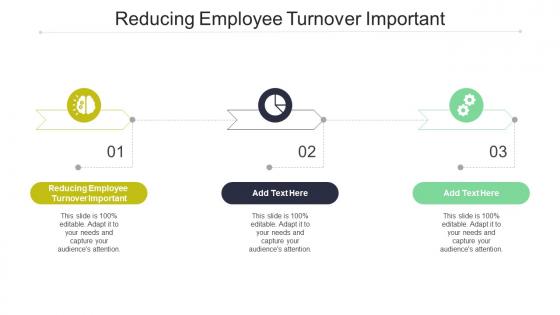 Reducing Employee Turnover Important In Powerpoint And Google Slides Cpb