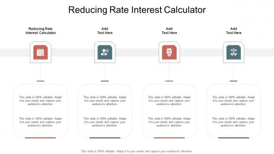 Reducing Rate Interest Calculator In Powerpoint And Google Slides Cpb