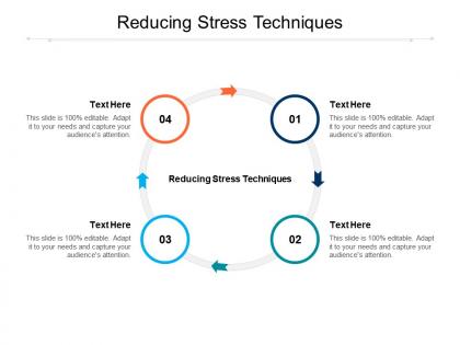 Reducing stress techniques ppt powerpoint presentation icon inspiration cpb
