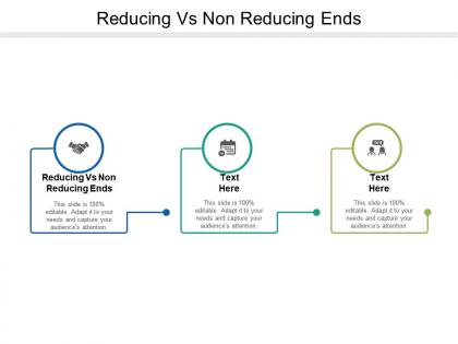 Reducing vs non reducing ends ppt powerpoint presentation icon graphics pictures cpb