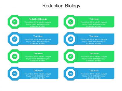 Reduction biology ppt powerpoint presentation layouts inspiration cpb