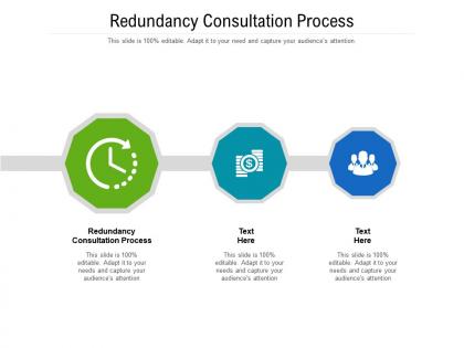 Redundancy consultation process ppt powerpoint presentation infographic cpb