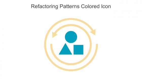 Refactoring Patterns Colored Icon In Powerpoint Pptx Png And Editable Eps Format