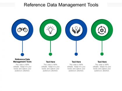 Reference data management tools ppt powerpoint presentation deck cpb