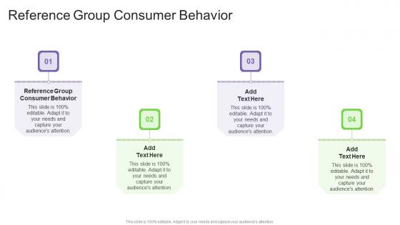 Reference Group Consumer Behavior In Powerpoint And Google Slides Cpb