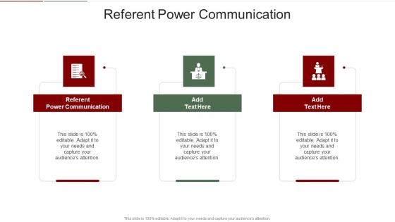 Referent Power Communication In Powerpoint And Google Slides Cpb