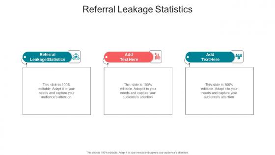 Referral Leakage Statistics In Powerpoint And Google Slides Cpb