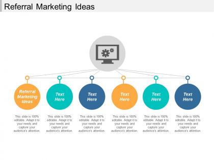 Referral marketing ideas ppt powerpoint presentation layouts show cpb