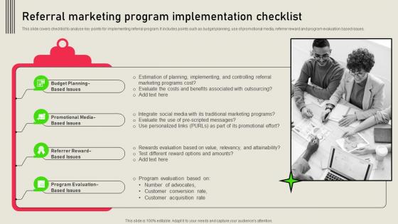 Referral Marketing Program Implementation Referral Marketing Solutions MKT SS V