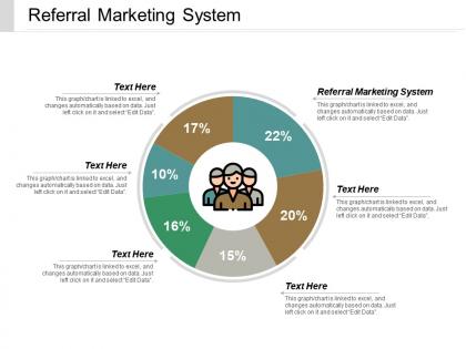 Referral marketing system ppt powerpoint presentation icon design ideas cpb