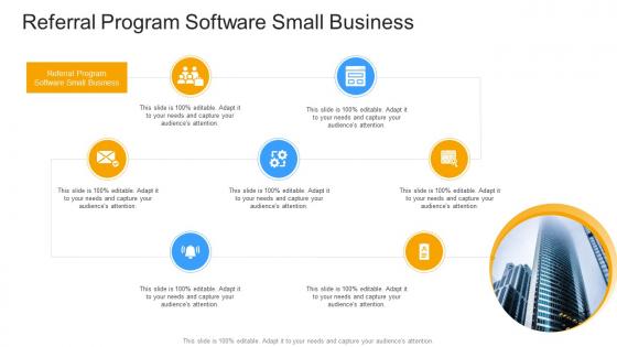 Referral Program Software Small Business In Powerpoint And Google Slides Cpb