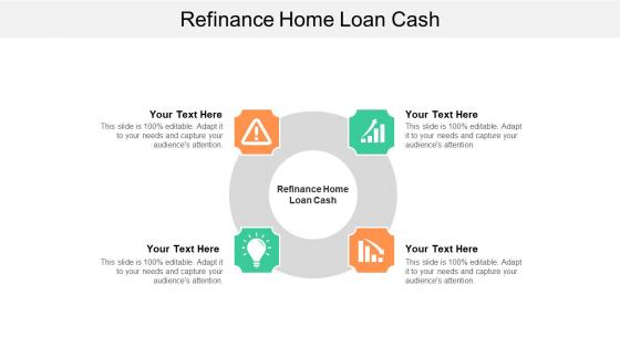 Refinance home loan cash ppt powerpoint presentation gallery brochure cpb