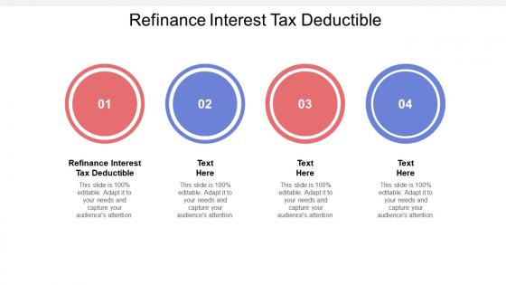 Refinance interest tax deductible ppt powerpoint presentation inspiration graphics cpb