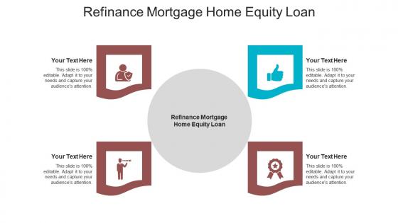 Refinance mortgage home equity loan ppt powerpoint presentation model inspiration cpb
