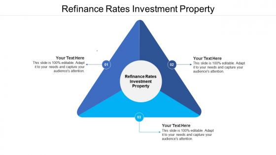 Refinance rates investment property ppt powerpoint presentation portfolio slide cpb