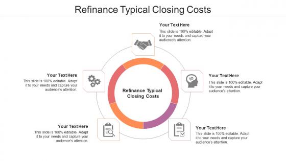 Refinance typical closing costs ppt powerpoint presentation visual aids styles cpb