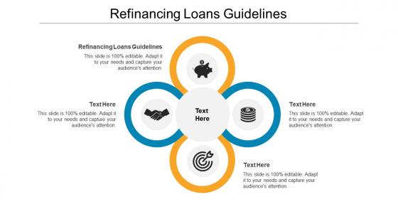Refinancing loans guidelines ppt powerpoint presentation show graphics template cpb