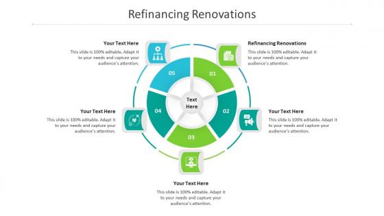 Refinancing renovations ppt powerpoint presentation infographic template inspiration cpb