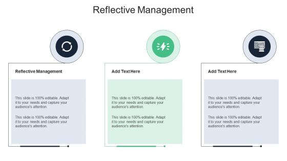 Reflective Management In Powerpoint And Google Slides Cpb