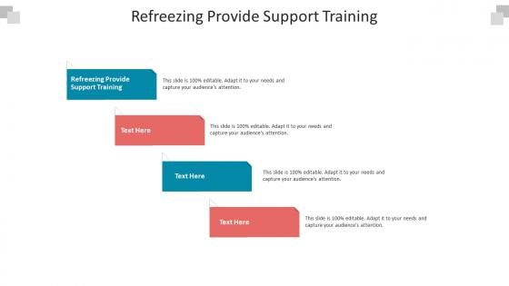 Refreezing provide support training ppt powerpoint presentation styles graphics cpb