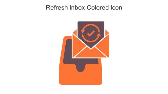 Refresh Inbox Colored Icon In Powerpoint Pptx Png And Editable Eps Format