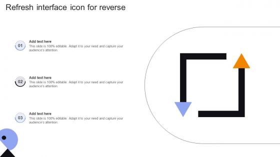 Refresh Interface Icon For Reverse