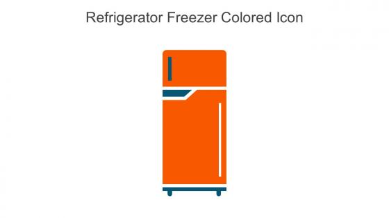Refrigerator Freezer Colored Icon In Powerpoint Pptx Png And Editable Eps Format