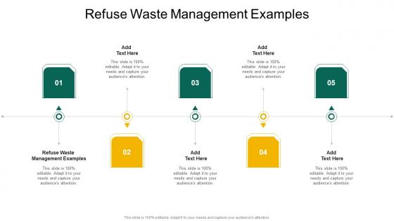Refuse Waste Management Examples In Powerpoint And Google Slides Cpb