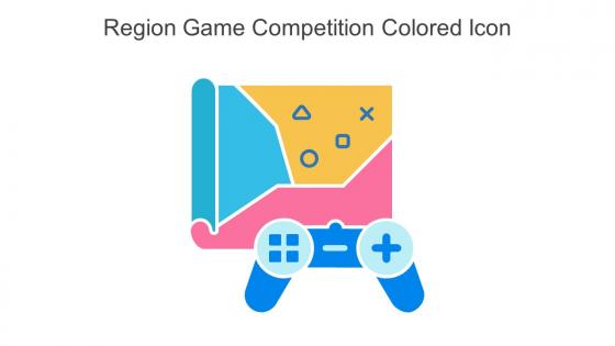 Region Game Competition Colored Icon In Powerpoint Pptx Png And Editable Eps Format