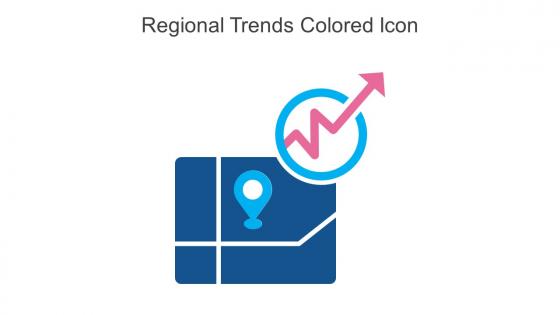 Regional Trends Colored Icon In Powerpoint Pptx Png And Editable Eps Format