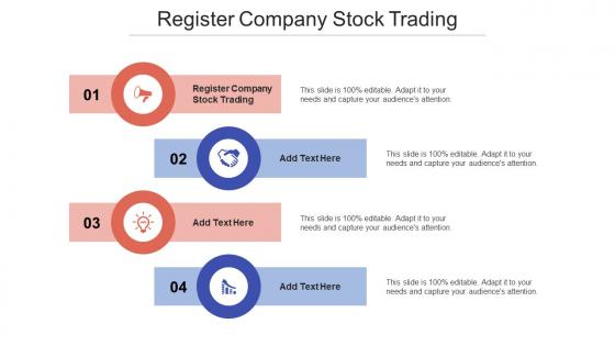 Register Company Stock Trading Ppt Powerpoint Presentation Model Designs Cpb