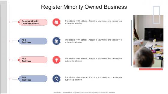 Register Minority Owned Business In Powerpoint And Google Slides Cpb