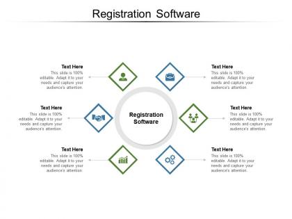 Registration software ppt powerpoint presentation summary examples cpb