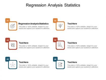 Regression analysis statistics ppt powerpoint presentation infographics graphics example cpb