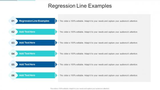 Regression Line Examples In Powerpoint And Google Slides Cpb