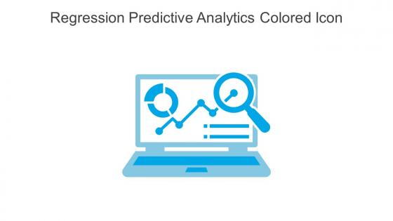 Regression Predictive Analytics Colored Icon In Powerpoint Pptx Png And Editable Eps Format