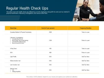 Regular health check ups lipid profile ppt powerpoint presentation outline inspiration