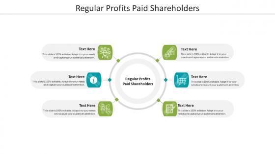 Regular profits paid shareholders ppt powerpoint presentation model graphics tutorials cpb