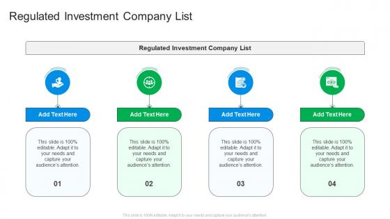 Regulated Investment Company List In Powerpoint And Google Slides Cpb