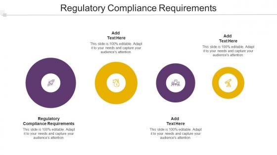 Regulatory Compliance Requirements Ppt Powerpoint Presentation Gallery Slide Portrait Cpb