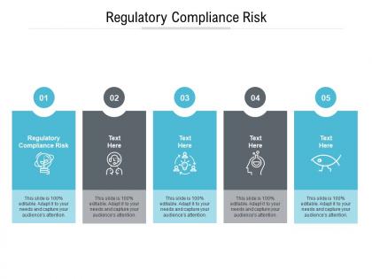 Regulatory compliance risk ppt powerpoint presentation portfolio designs cpb