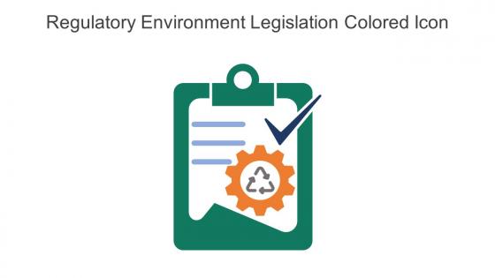 Regulatory Environment Legislation Colored Icon In Powerpoint Pptx Png And Editable Eps Format