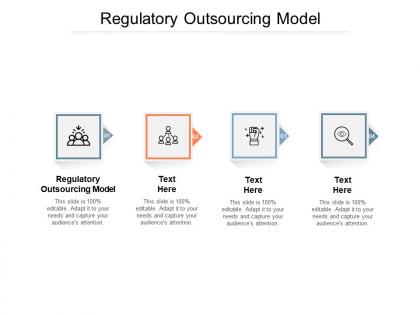 Regulatory outsourcing model ppt powerpoint presentation professional gallery cpb