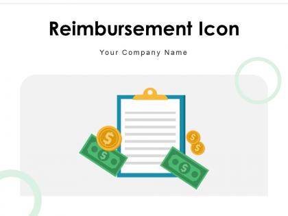 Reimbursement Icon Dollar Illustrating Service Indicating Products
