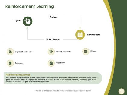 Reinforcement learning filters ppt powerpoint presentation portfolio skills